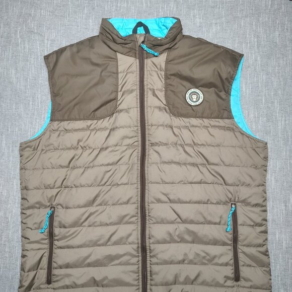 Howler Brothers Merlin Vest Jacket Mens Size XL Primaloft Insulated Puffer Polye - Picture 2 of 12